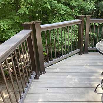 Use Snap Lock Balusters for more than deck railings. See Possibilities